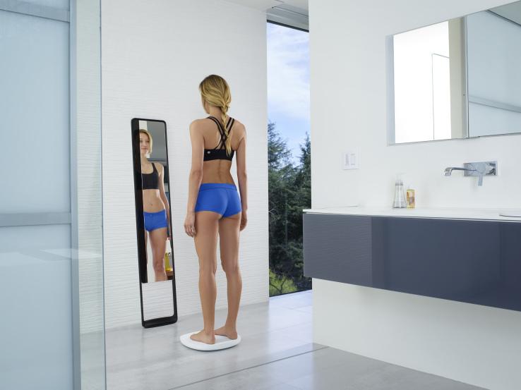 Este espejo inteligente te muestra tu cuerpo en 3D