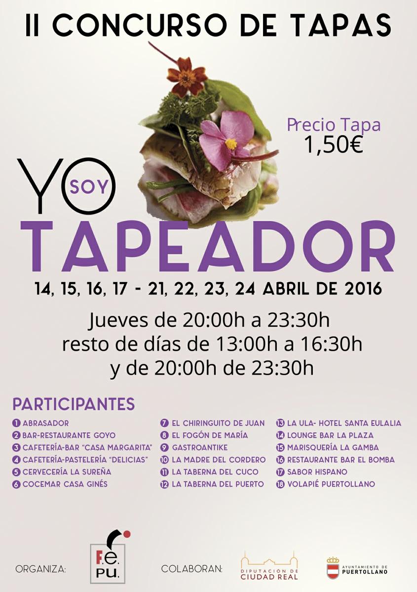 Segundo Concurso de Tapas de Puertollano