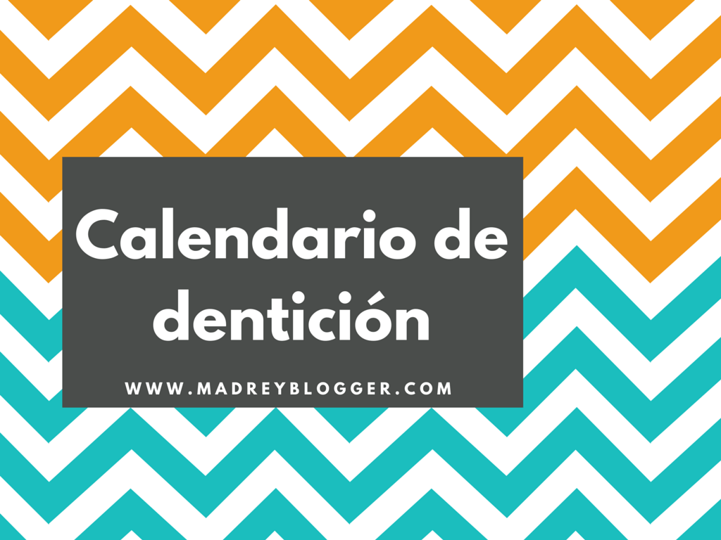 Calendario de dentición