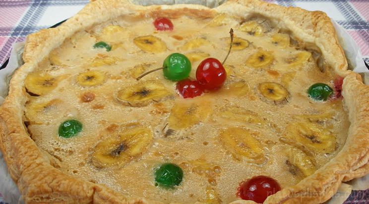 Tarta de platano