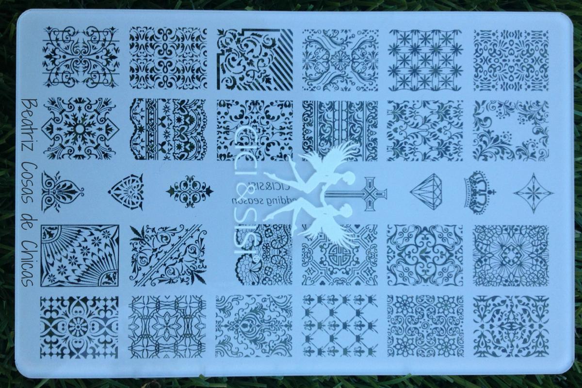 Acrylic Plate Cici&Sisi.3.1