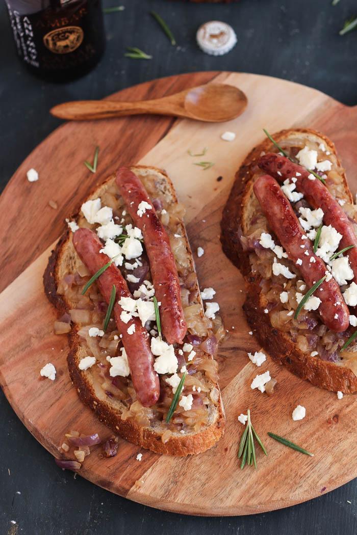 Cenital tosta salchichas