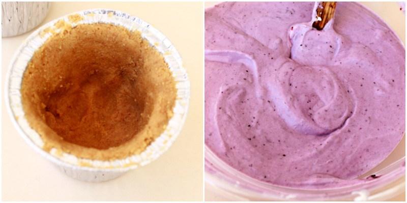 Mousse de arándanos, mousse chocolate blanco, chocolate, mousse casero, receta de mousse arándanos, recetas de sweets and gifts, bloguer murciana, frutos rojos, recetas frutos rojos, tartaletas, tartaletas de mousse de arándanos, frutos rojos, hierbabuena, foodbloguer