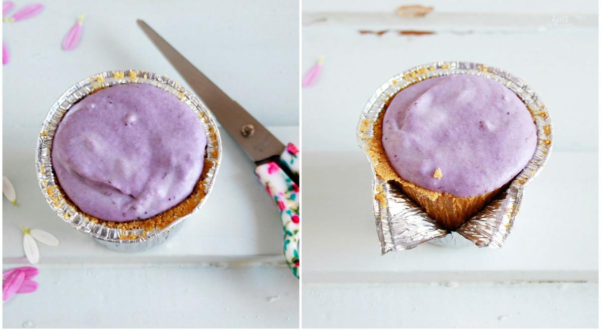 Mousse de arándanos, mousse chocolate blanco, chocolate, mousse casero, receta de mousse arándanos, recetas de sweets and gifts, bloguer murciana, frutos rojos, recetas frutos rojos, tartaletas, tartaletas de mousse de arándanos, frutos rojos, hierbabuena, foodbloguer