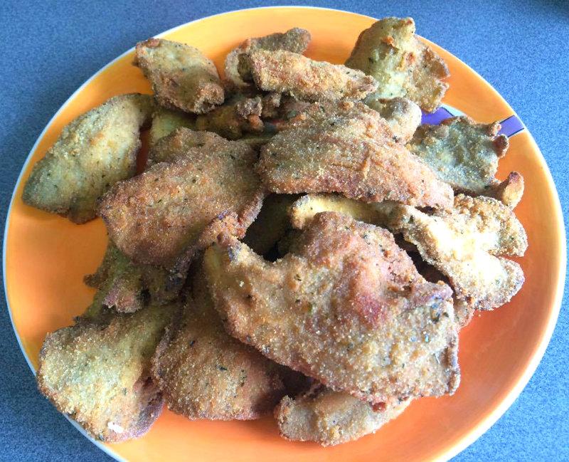 Setas listas para comer