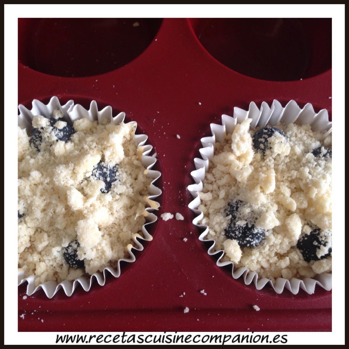 muffins de arandanos