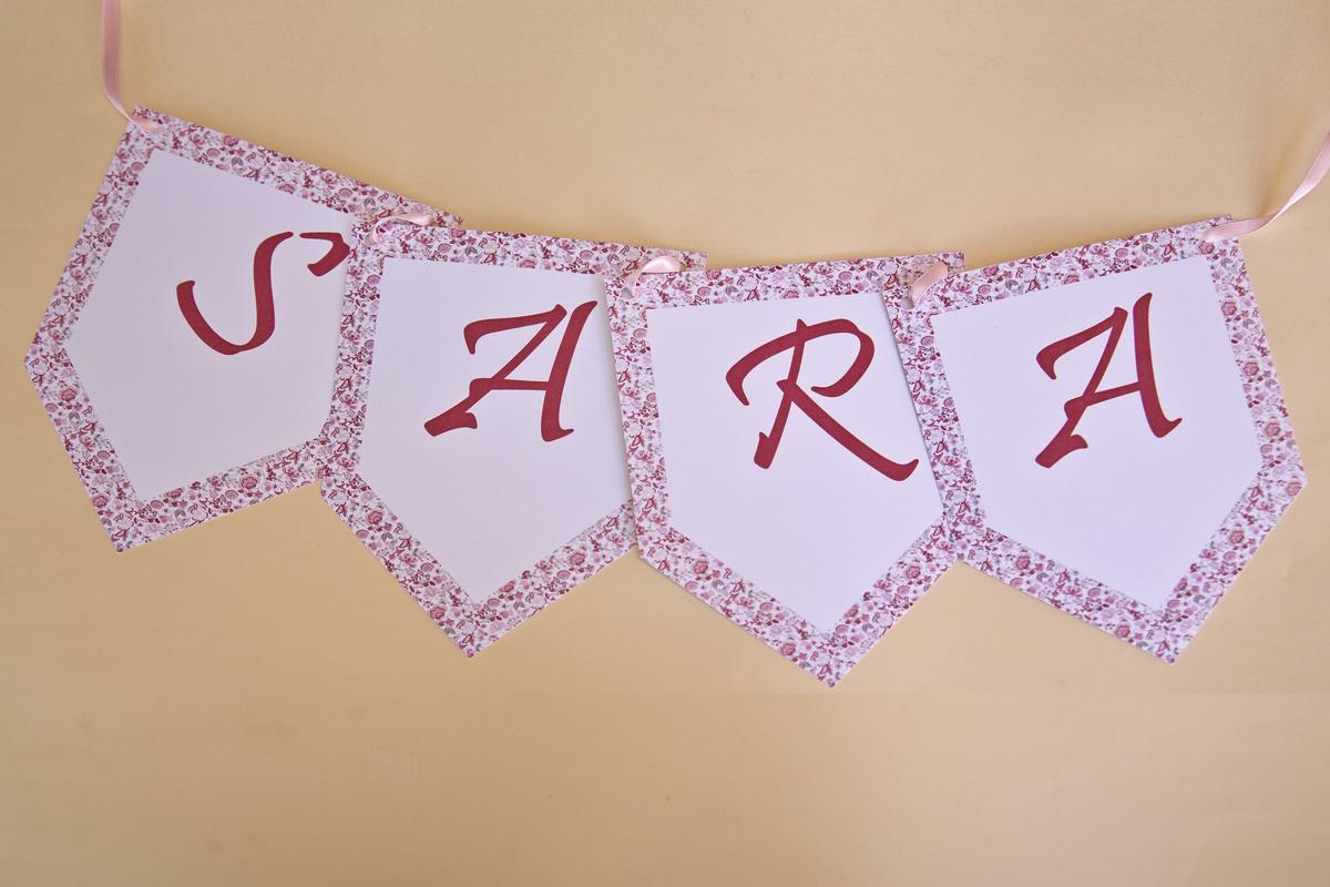 Kit imprimible para primera comunión - guirnalda