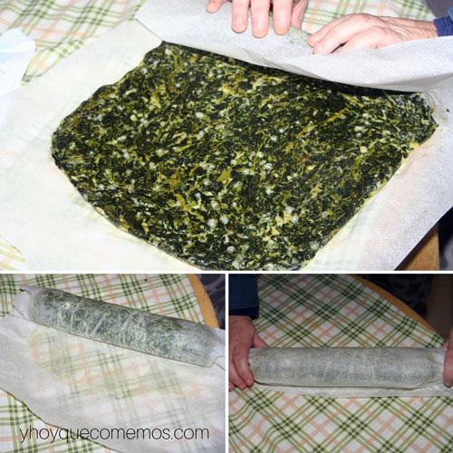 enrollar-la-masa-de-espinacas