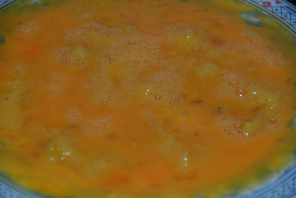 tortilla española con salvia