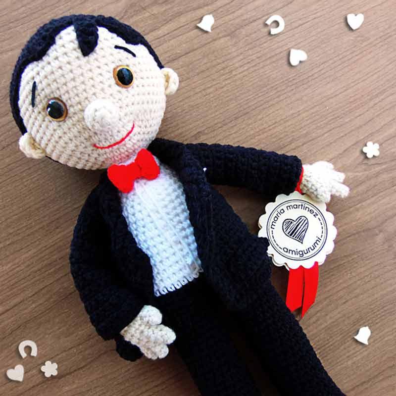 Novios Crochet (patron) Maria Martinez Amigurumi 