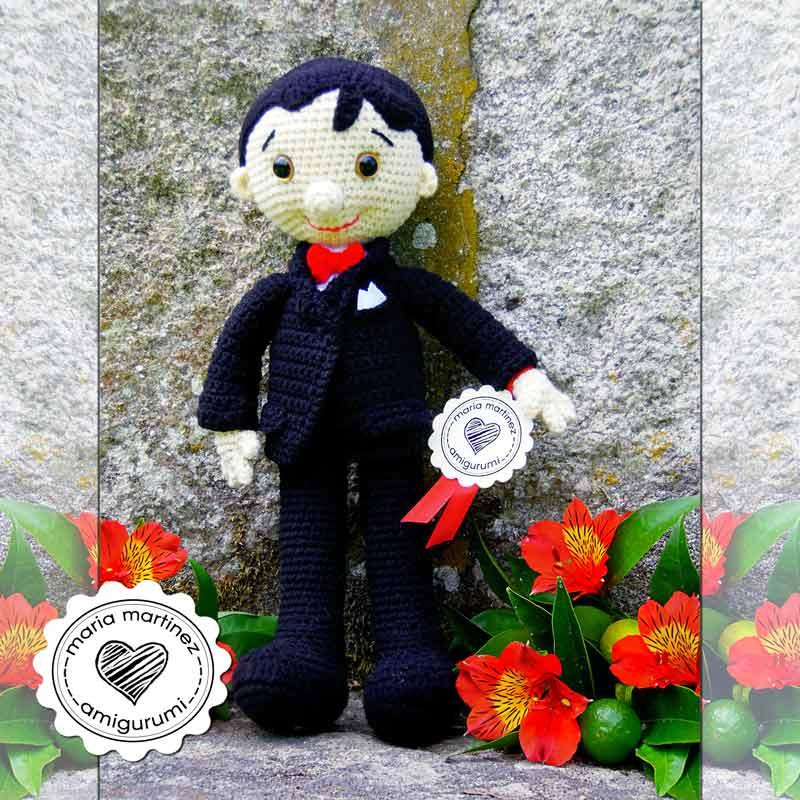Novios Crochet (patron) Maria Martinez Amigurumi 