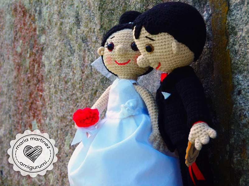 Novios Crochet, (patron) Maria Martinez Amigurumi