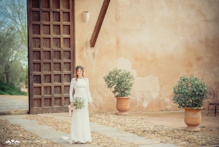 Boda de destino en Toscana llegada novia