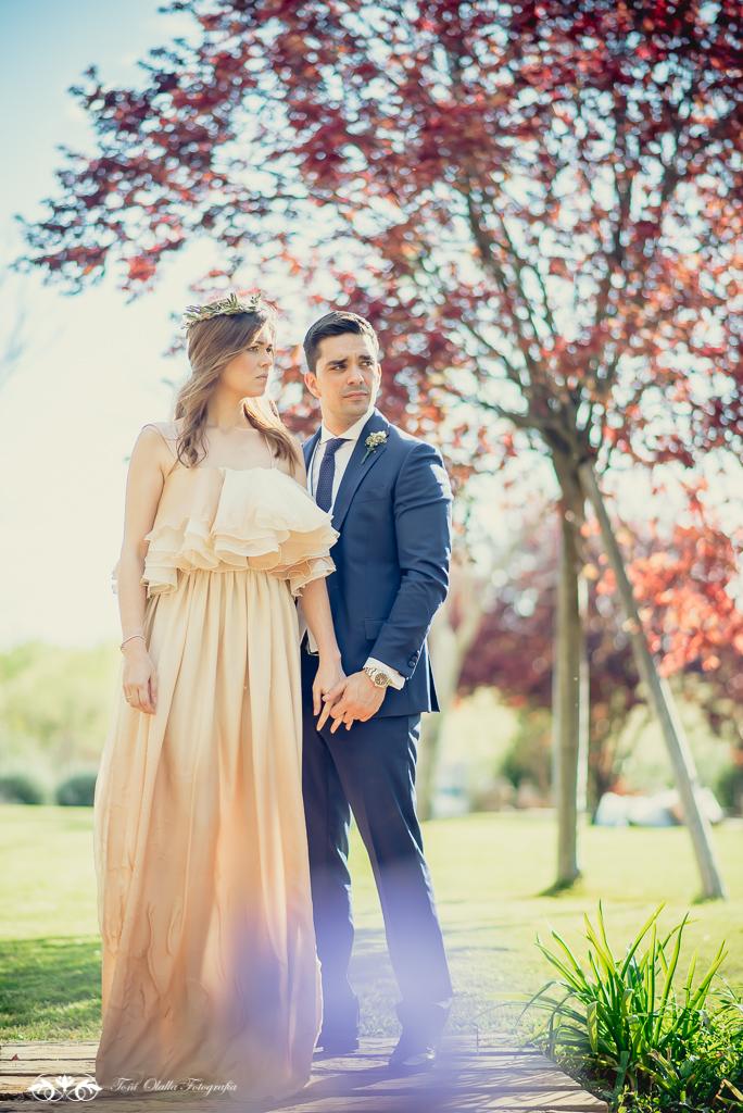 Boda de destino en Toscana buganvilla