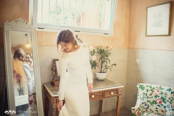 Boda de destino en Toscana preparativos novia