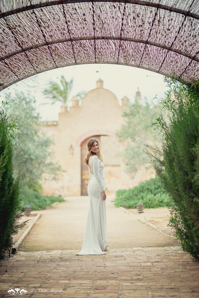 Boda de destino en Toscana entrada novia