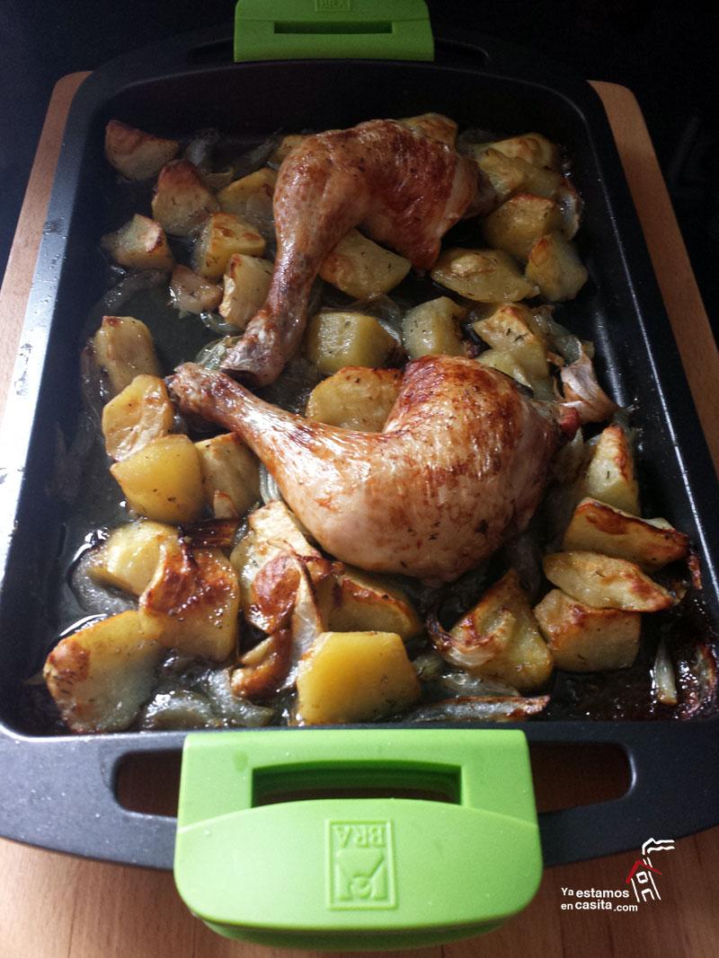 Muslos al horno - Yaestamosencasita.com