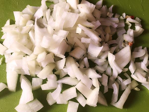 cebolla picada