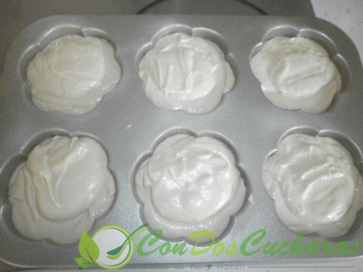 Bizcocho de chocolate blanco