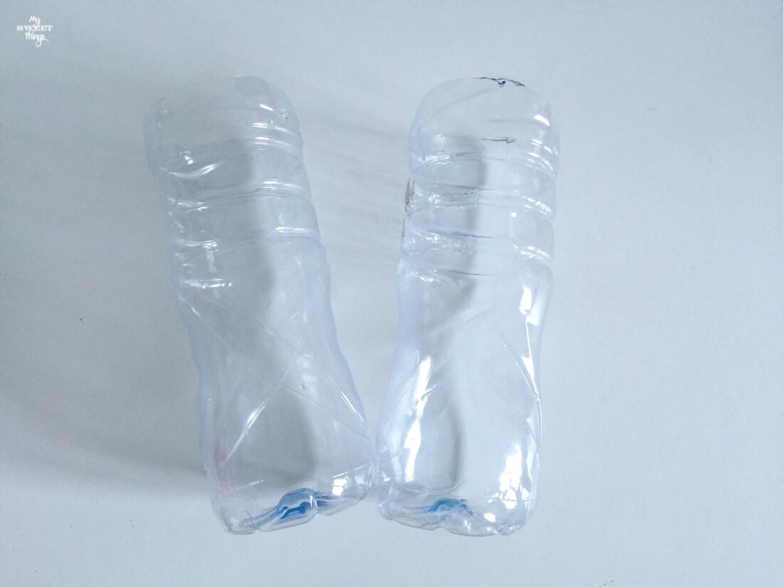 How to make some flower vases out of a pair of old rain boots