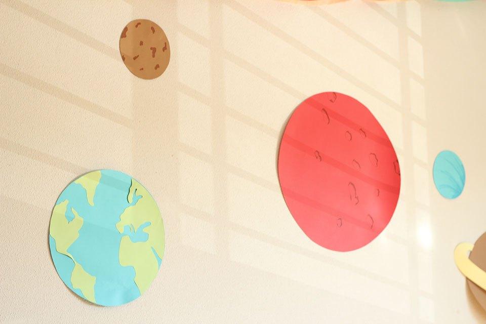 Fiesta infantil espacial en All Lovely Party