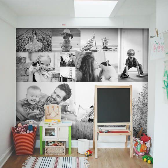 Ideas para decorar las paredes con fotos
