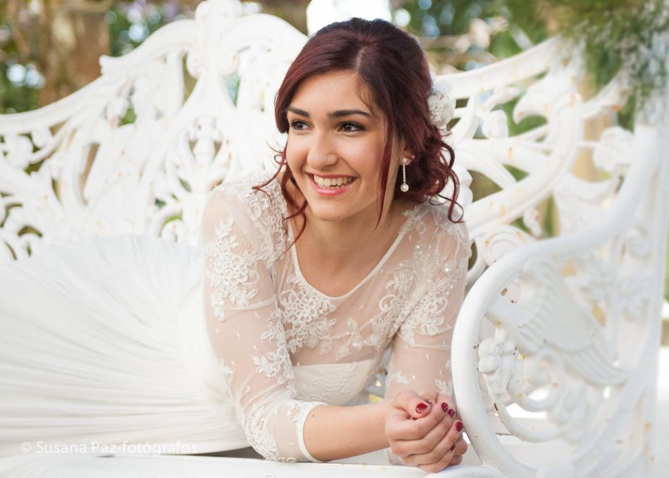 Vestidos de Novia de la diseñadora gallega Eva-Outeiral. Por Susana Paz. Fotógrafos de Boda en Galicia.