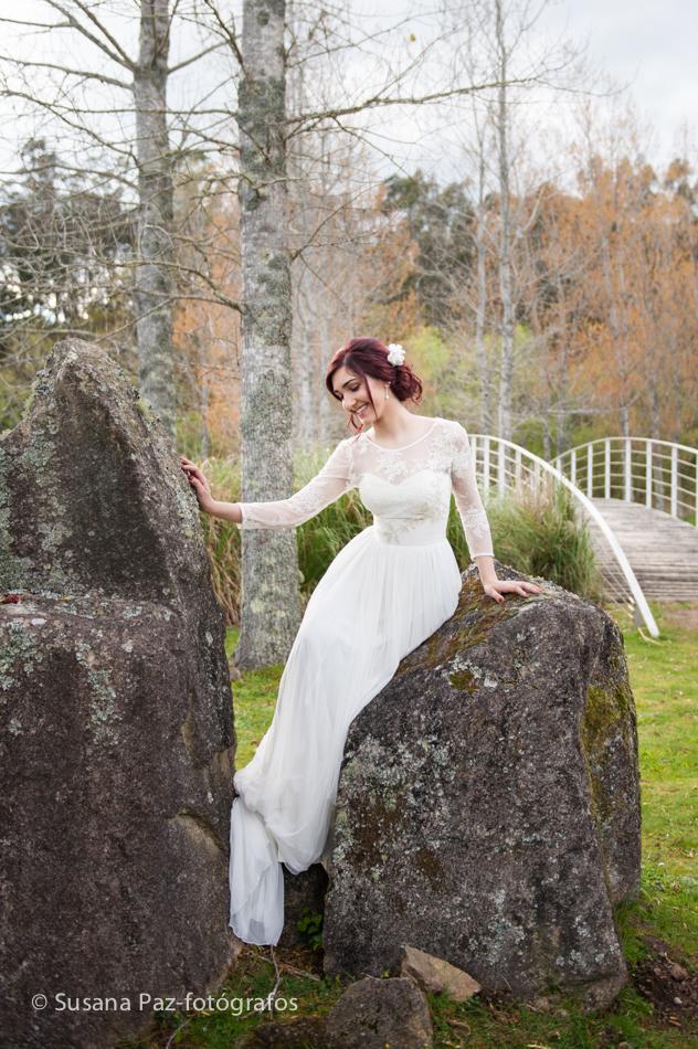 Vestidos de Novia de la diseñadora gallega Eva-Outeiral. Por Susana Paz. Fotógrafos de Boda en Galicia.