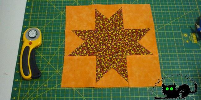 La estrella crazy terminada