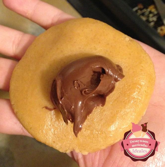 galletas rellenas de Nutella 2