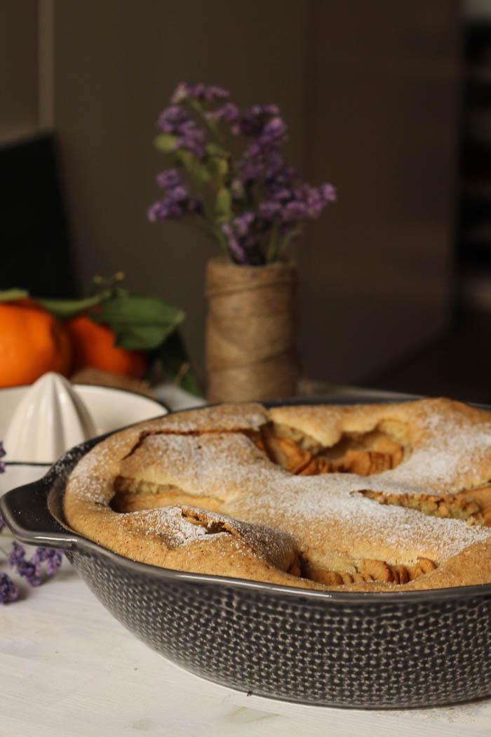 Bizcocho cuatro cuartos con aceite de oliva