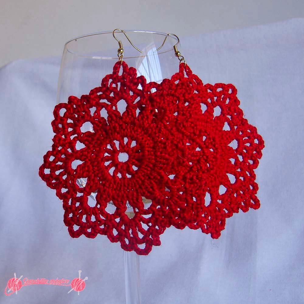 Pendientes en ganchillo (3)