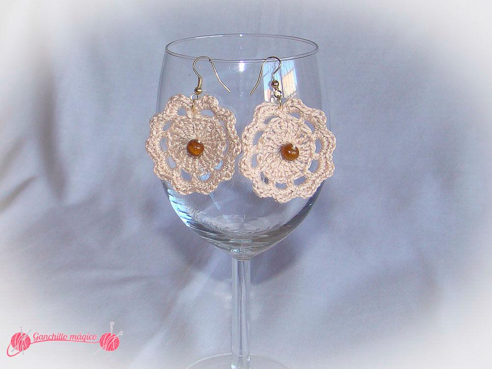 Pendientes en ganchillo (5)