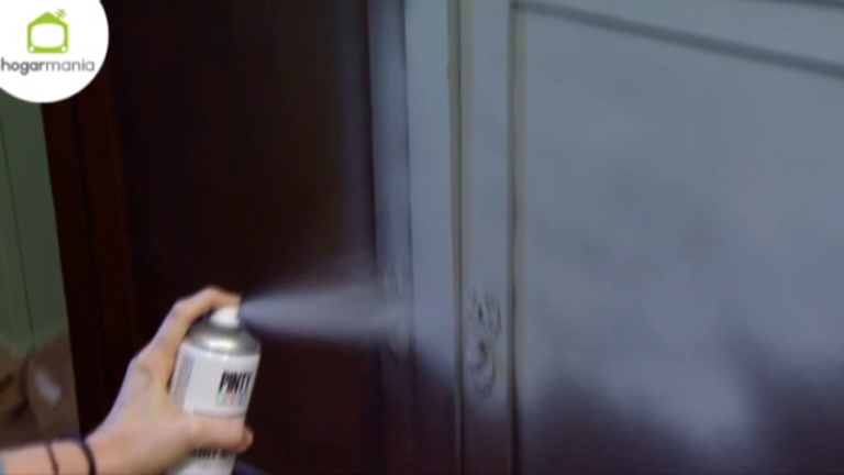 Mueble efecto tiza con spray Pintyplus en Decogarden 2