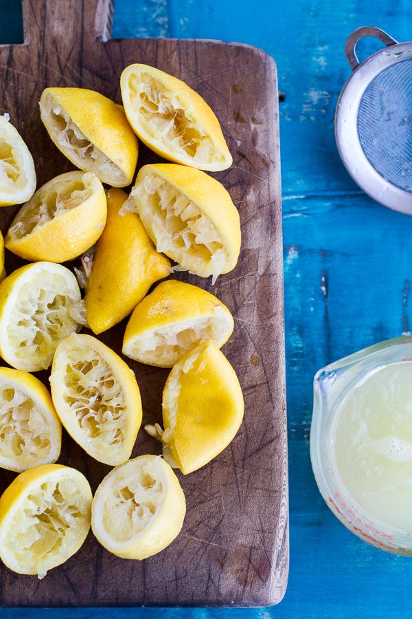 Refrescante limonada con sandía