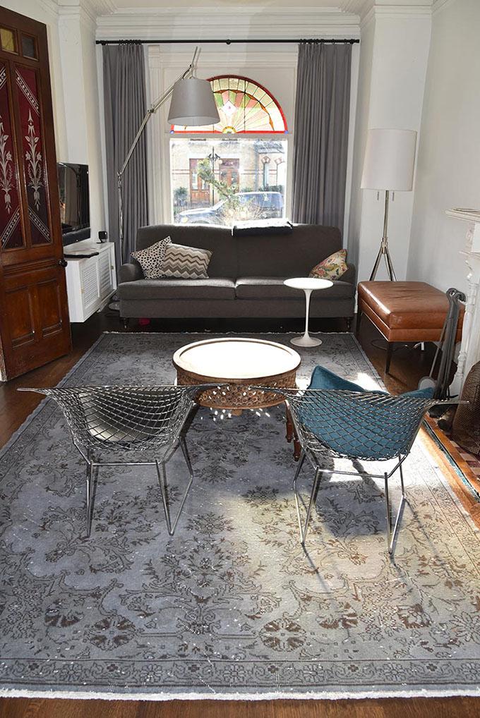 alfombra vintage kilim