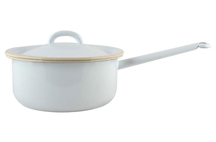 Cazo Esmaltado Blanco