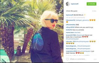 Rubio platino Taylor Swift