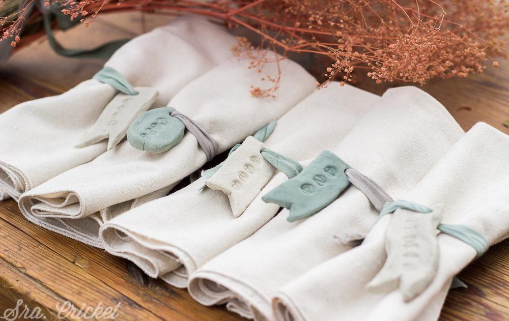 servilleteros de papel maché