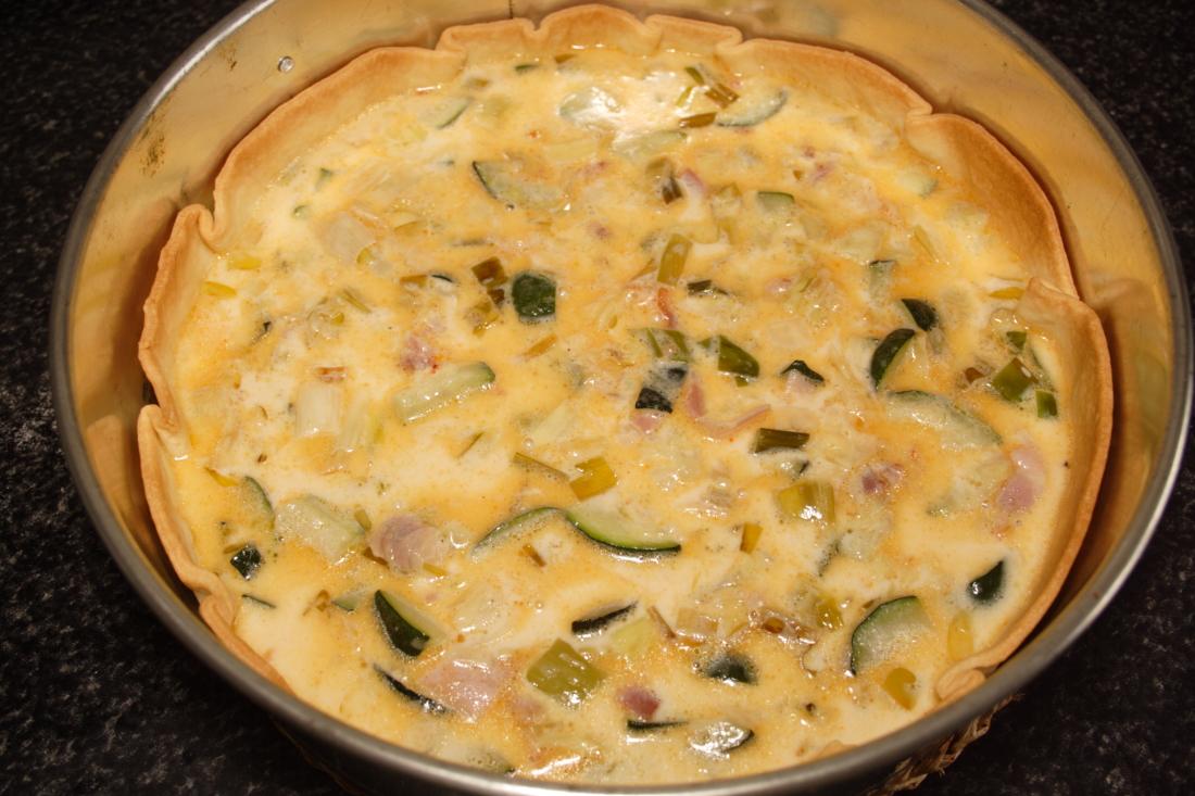 QUICHE DE CALABACÍN CON PANCETA 11