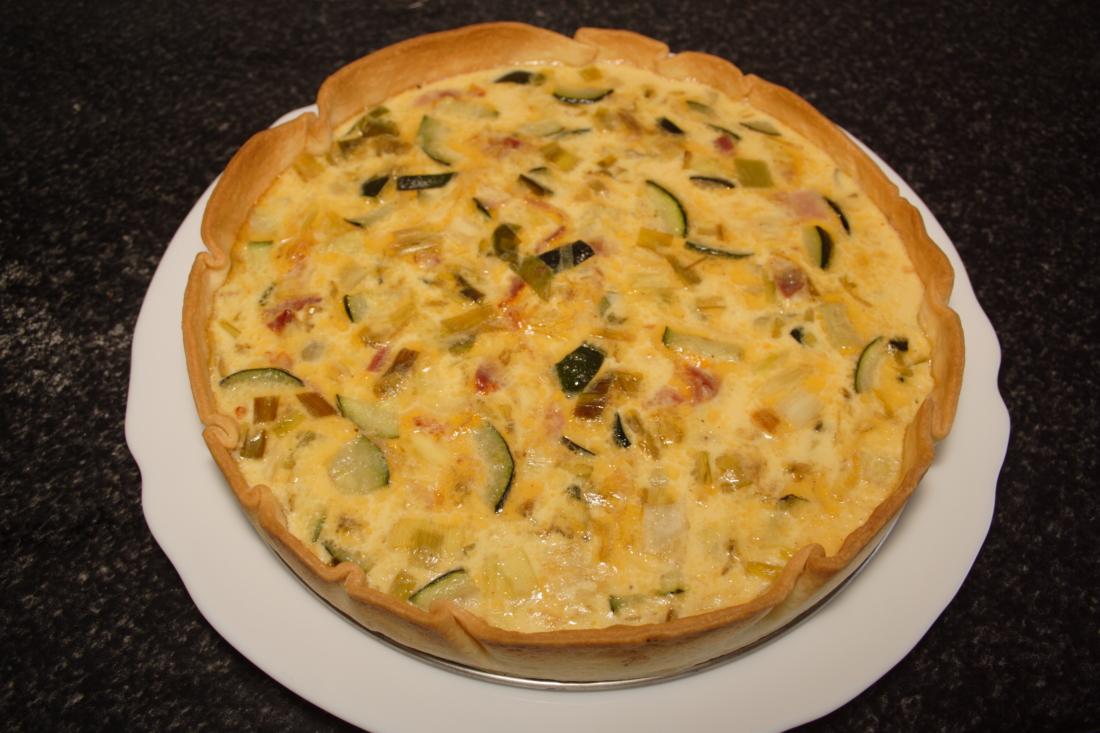 QUICHE DE CALABACÍN CON PANCETA 13