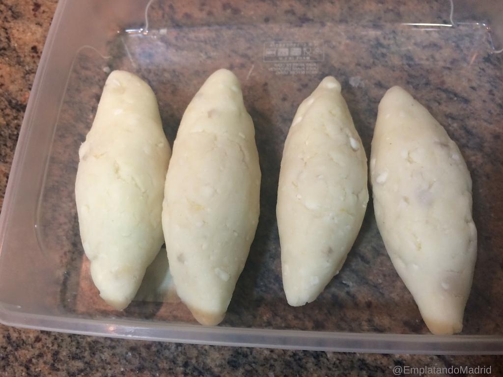 La carimañolas listas para congelas o freir