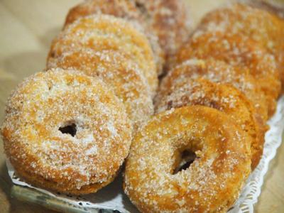 Rosquillas integrales de naranja