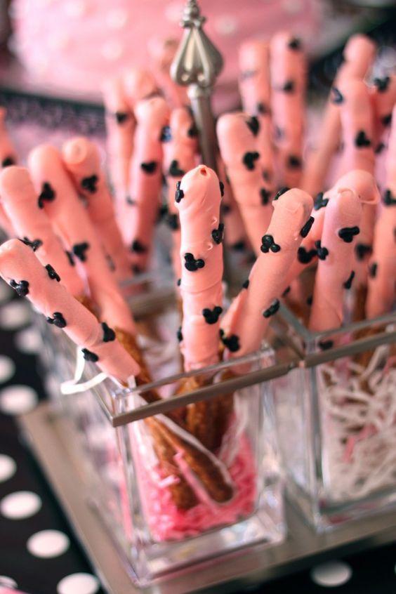 candy bar minnie mouse rosa