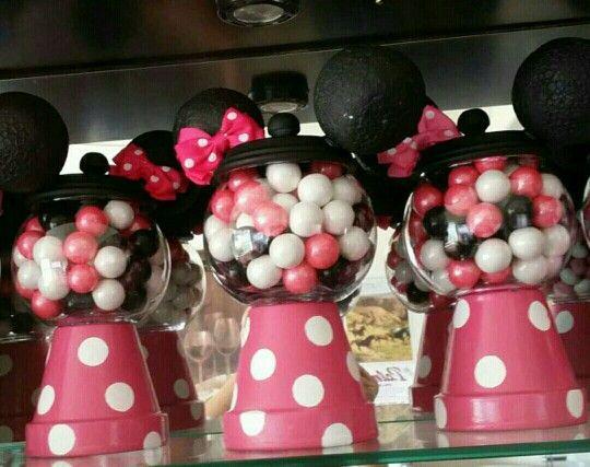 maquina de chicles minnie mouse