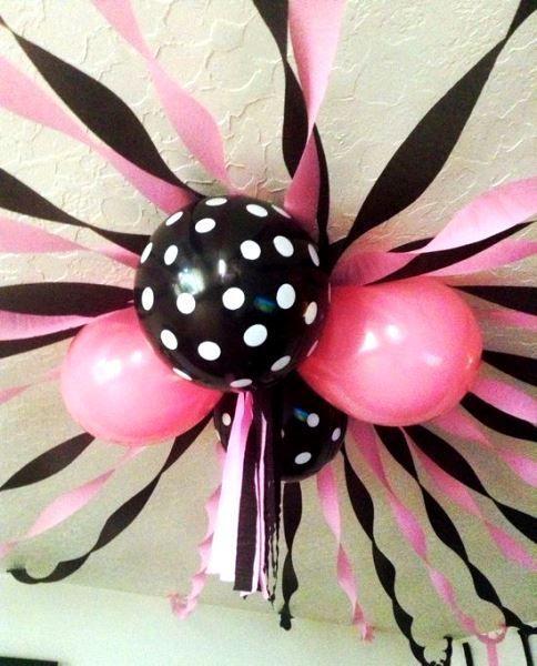 decoraciones con globos minnie mouse