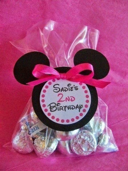 minnie mmouse rosa bolsita de dulces
