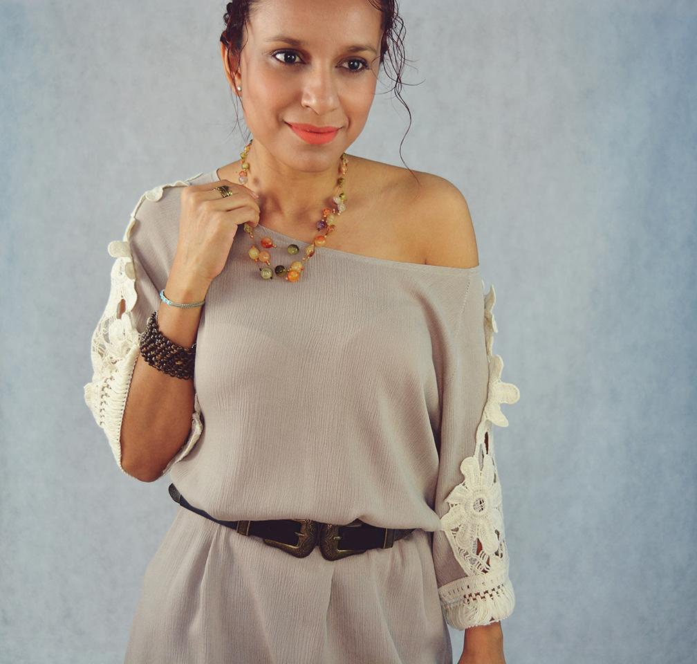 Look con vestido y vaquero 9