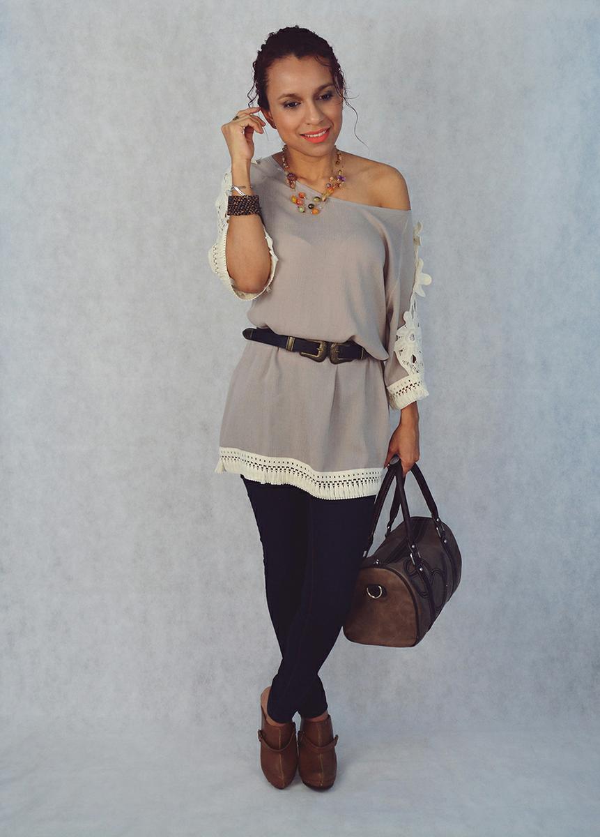 Look con vestido y vaquero 5