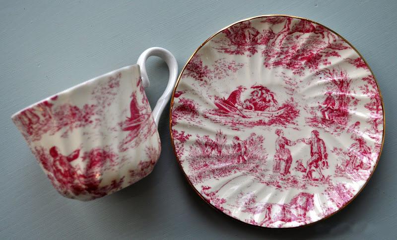 estampado toile de Jouy ceramica